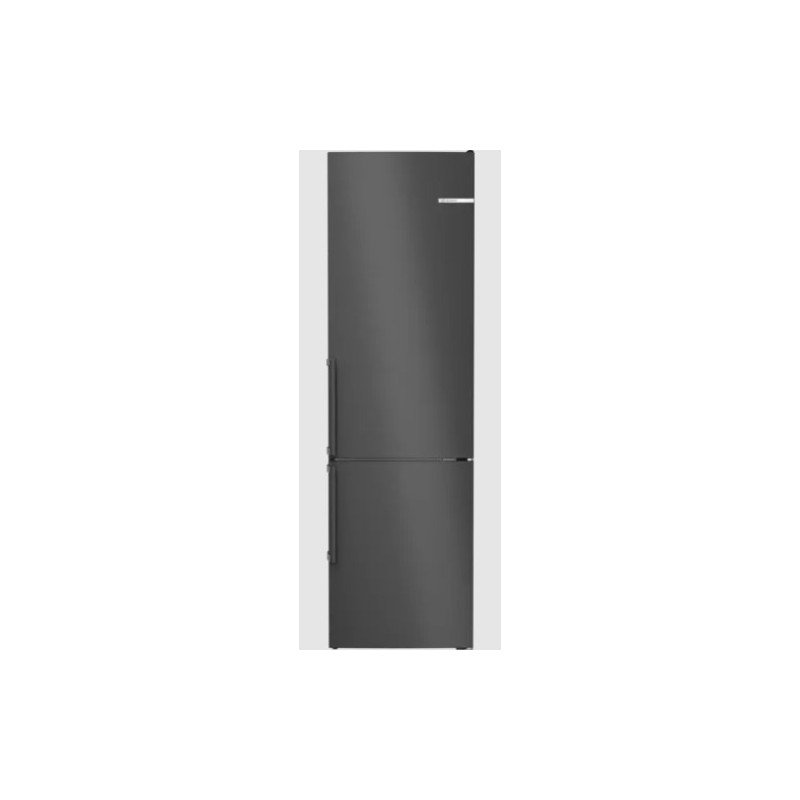 Bosch Serie 4 KGN39OXBT nevera y congelador Independiente 363 L Negro