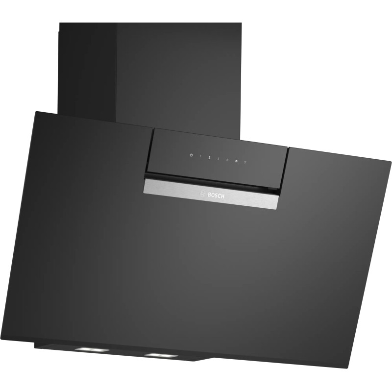 Bosch Serie 4 DWK87FN60 campana De pared Negro 431 m³ h