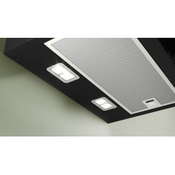 Bosch Serie 4 DWK87FN60 campana De pared Negro 431 m³ h
