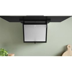 Bosch Serie 4 DWK87FN60 campana De pared Negro 431 m³ h