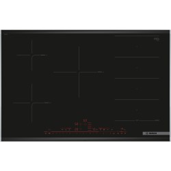 Bosch Serie 8 PXV875DV1E hobs Negro Integrado 82 cm Con placa de inducción 5 zona(s)