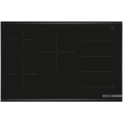 Bosch Serie 8 PXV875DV1E hobs Negro Integrado 82 cm Con placa de inducción 5 zona(s)