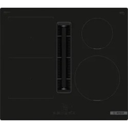 Bosch Serie 4 PVS611B16E hobs Negro Integrado 59.2 cm Con placa de inducción 4 zona(s) Campana integrada