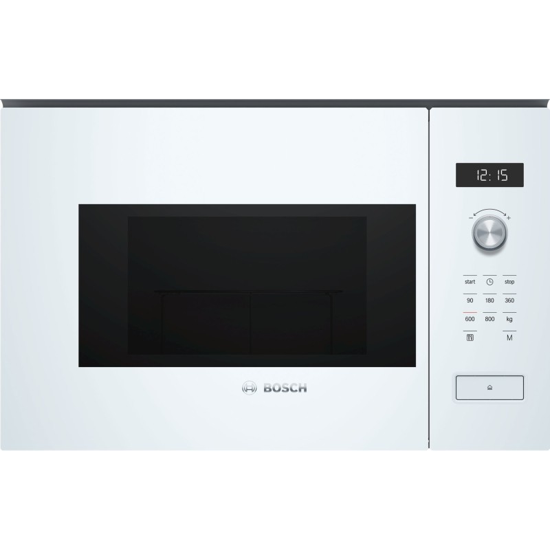 Bosch Serie 6 BFL524MW0 microondas Blanco Solo microondas Integrado 20 L 800 W