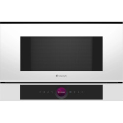 Bosch Serie 8 BFL7221W1 microondas Blanco Solo microondas Integrado 21 L 900 W