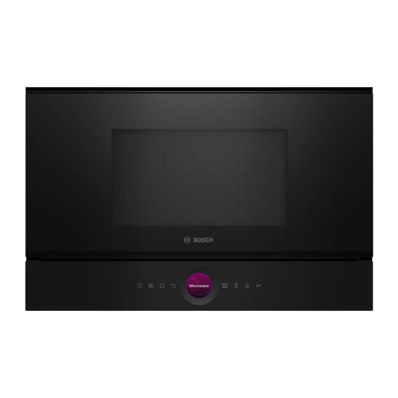 Bosch Serie 8 BFL7221B1 microondas Negro Solo microondas Integrado 21 L 900 W