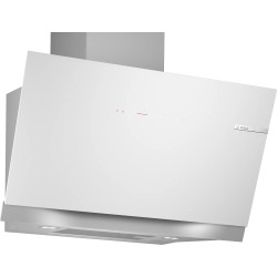 Bosch Serie 8 DWK91LT20 campana De pared Blanco 441 m³ h