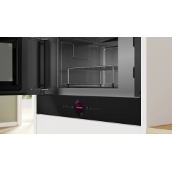Bosch Serie 8 BEL7321B1 microondas Negro Microondas combinado Encimera 21 L 900 W