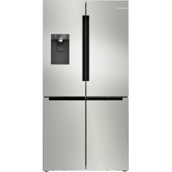 Bosch Serie 6 KFD96APEA nevera puerta lado a lado Independiente 574 L Acero inoxidable