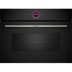 Bosch Serie 8 CEG732XB1 microondas Negro Microondas con grill Integrado 36 L 1000 W