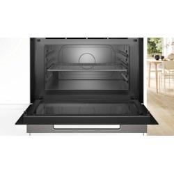 Bosch Serie 8 CEG732XB1 microondas Negro Microondas con grill Integrado 36 L 1000 W