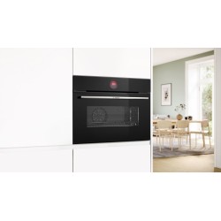 Bosch Serie 8 CBG7341B1 horno 47 L Negro, Acero inoxidable