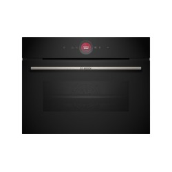Bosch Serie 8 CBG7741B1 horno 47 L Negro, Acero inoxidable