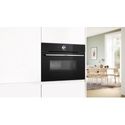 Bosch Serie 8 CMG7761B1 microondas Negro Microondas combinado Integrado 45 L 900 W