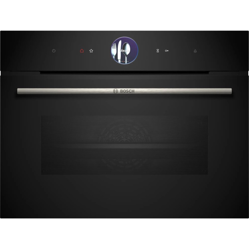 Bosch Serie 8 CSG7361B1 horno de vapor Medio Negro Tocar
