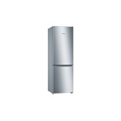 Bosch Serie 2 KGN33NLEB nevera y congelador Independiente 282 L Acero inoxidable