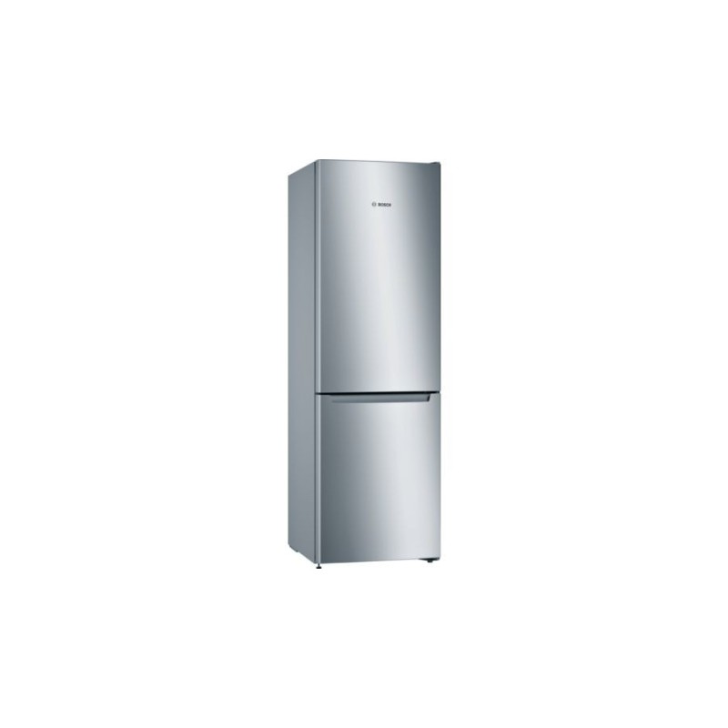 Bosch Serie 2 KGN33NLEB nevera y congelador Independiente 282 L Acero inoxidable