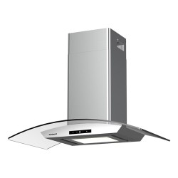 Corbero FUJI975XGLASS campana De pared Acero inoxidable 720,2 m³ h