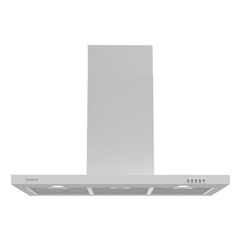 Corbero VOSTOK960W campana De pared Blanco 647,7 m³ h