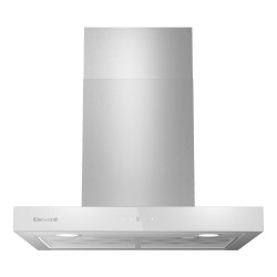 Corbero NANGA675XW campana De pared Acero inoxidable, Blanco 756 m³ h