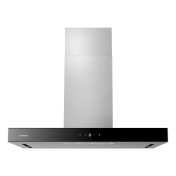 Corbero ATHABASCA9100XB campana De pared Negro, Acero inoxidable 958 m³ h