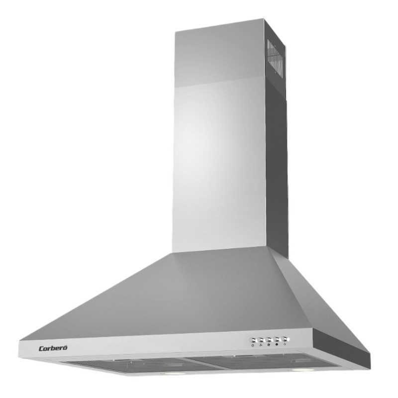 Corbero KURAMATHI660X campana De pared Acero inoxidable 621,71 m³ h