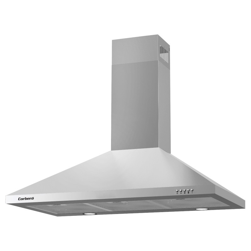 Corbero KURAMATHI960X campana De pared Acero inoxidable 621,71 m³ h