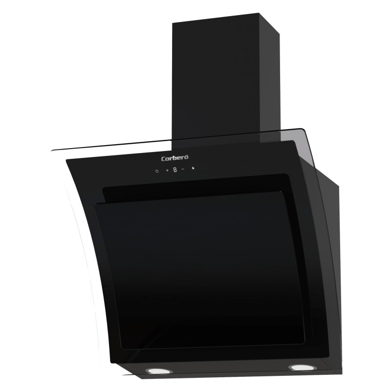 Corbero NYASA6000B campana De pared Negro 831,1 m³ h