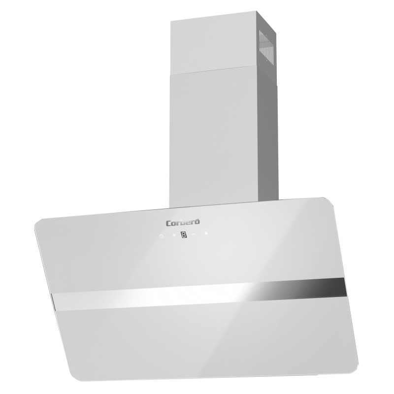 Corbero VICTORIA760W campana De pared Blanco 594,2 m³ h