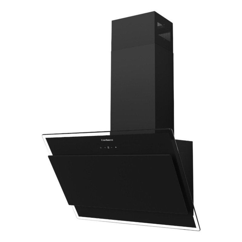 Corbero ONEGA675B campana De pared Negro 705,2 m³ h