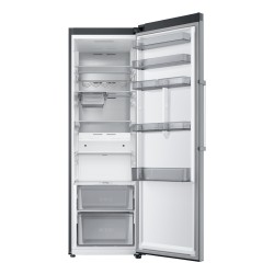 Samsung Frigorífico Twin Bespoke 1 puerta Inox 387L con Metal Cooling Inox, Clasificación Energética D y Smart AI -