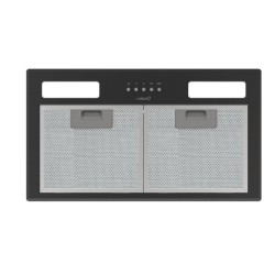 CATA 02030408 campana De pared Negro, Acero inoxidable 645 m³ h