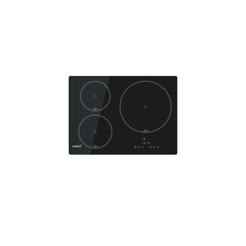 CATA IB 5003 BK Negro Integrado 60 cm Con placa de inducción 3 zona(s)