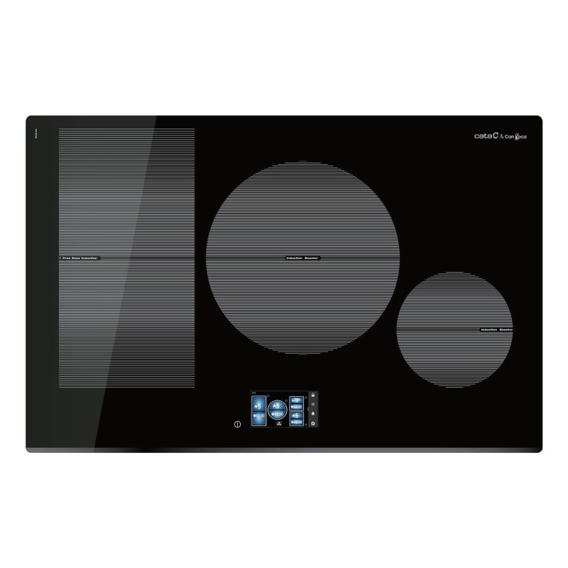 CATA IDF 8021 PRO Negro Integrado 80 cm Con placa de inducción 4 zona(s)
