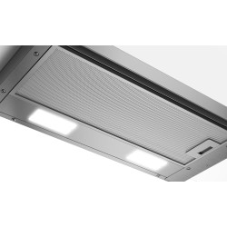 Beko HNT61311X campana Semintegrada (extraíble) Acero inoxidable 300 m³ h