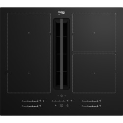 Beko HIXI 64700 UF Negro Integrado 60 cm Con placa de inducción 4 zona(s) Campana integrada