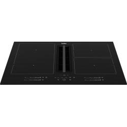 Beko HIXI 64700 UF Negro Integrado 60 cm Con placa de inducción 4 zona(s) Campana integrada
