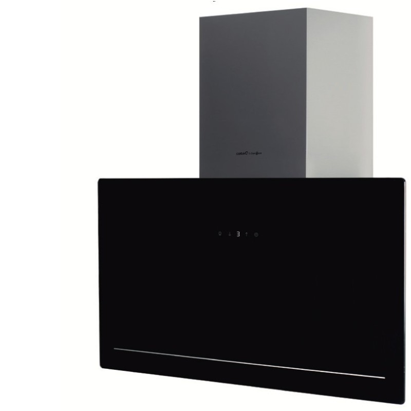 CATA Goya 90 De pared Negro, Gris 600 m³ h