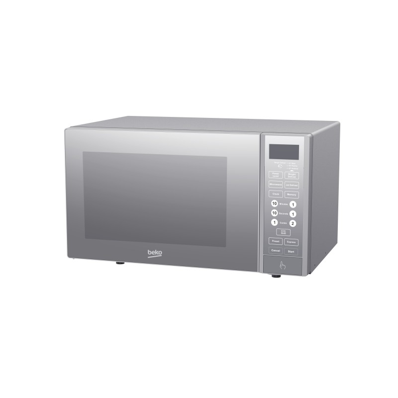 Beko MGF23330S Plata Solo microondas Encimera 23 L 900 W