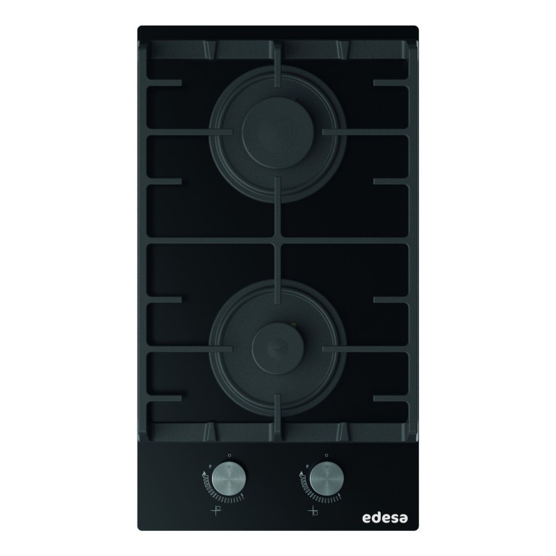 Edesa EGG-3021 TI N Negro Integrado 29 cm Encimera de gas 2 zona(s)