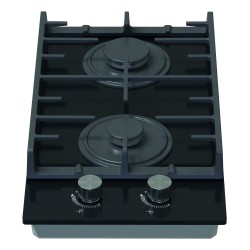 Edesa EGG-3021 TI N Negro Integrado 29 cm Encimera de gas 2 zona(s)