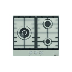Edesa EGX-6031 TI TR CI B Acero inoxidable Integrado 58 cm Encimera de gas 3 zona(s)