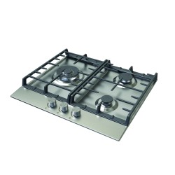 Edesa EGX-6031 TI TR CI B Acero inoxidable Integrado 58 cm Encimera de gas 3 zona(s)