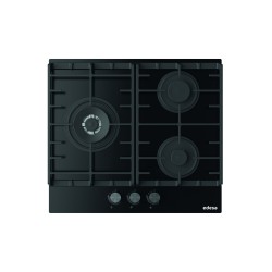 Edesa EGG-6031 TI TR CI N Negro Integrado 58 cm Encimera de gas 3 zona(s)