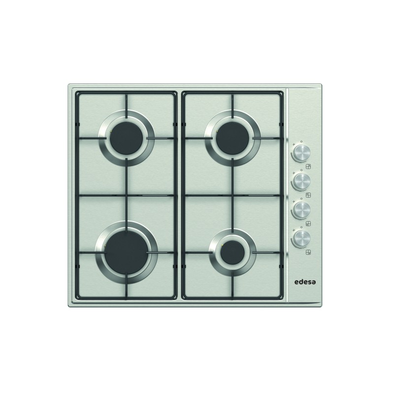 Edesa EGX-6041 TI B Acero inoxidable Integrado 58 cm Encimera de gas 4 zona(s)