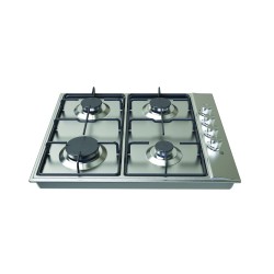 Edesa EGX-6041 TI B Acero inoxidable Integrado 58 cm Encimera de gas 4 zona(s)