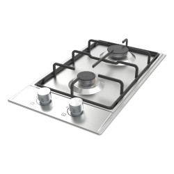 Edesa EGX-3022 TI N Acero inoxidable Integrado 29 cm Encimera de gas 2 zona(s)