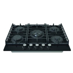 Edesa EGG-7551 TI TR CI N Negro Integrado 69 cm Encimera de gas 5 zona(s)