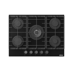 Edesa EGG-7551 TI TR CI N Negro Integrado 69 cm Encimera de gas 5 zona(s)