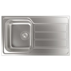 CATA CDP-1 Fregadero encastrado bajo encimera Rectangular Acero inoxidable